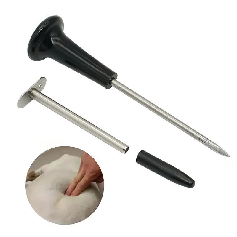 Cow Rumen Trocar and Cannula
